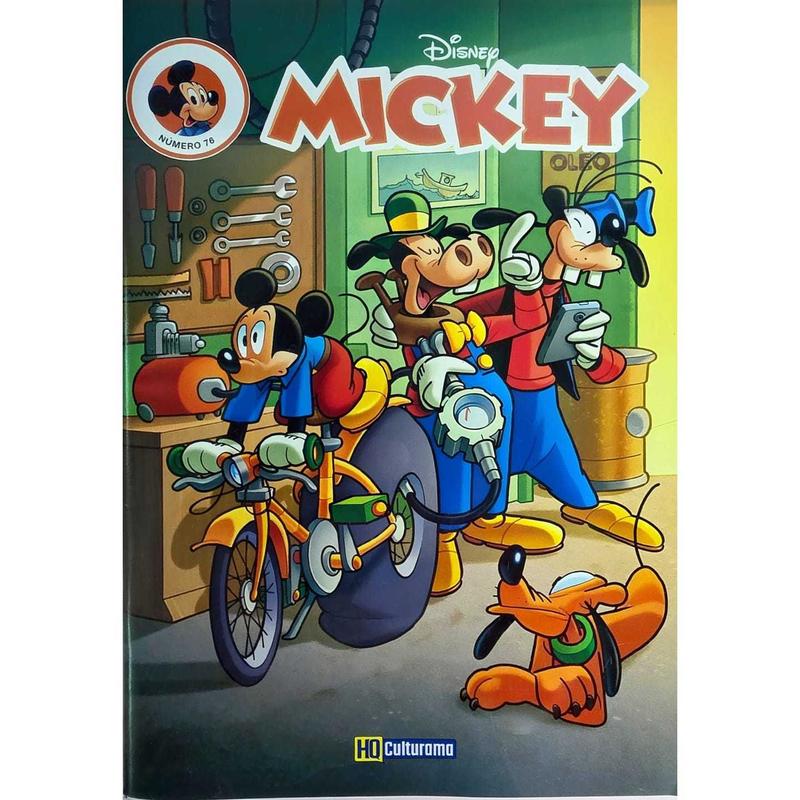 Revista em Quadrinhos Mickey Edição 76 - Culturama - Revista HQ